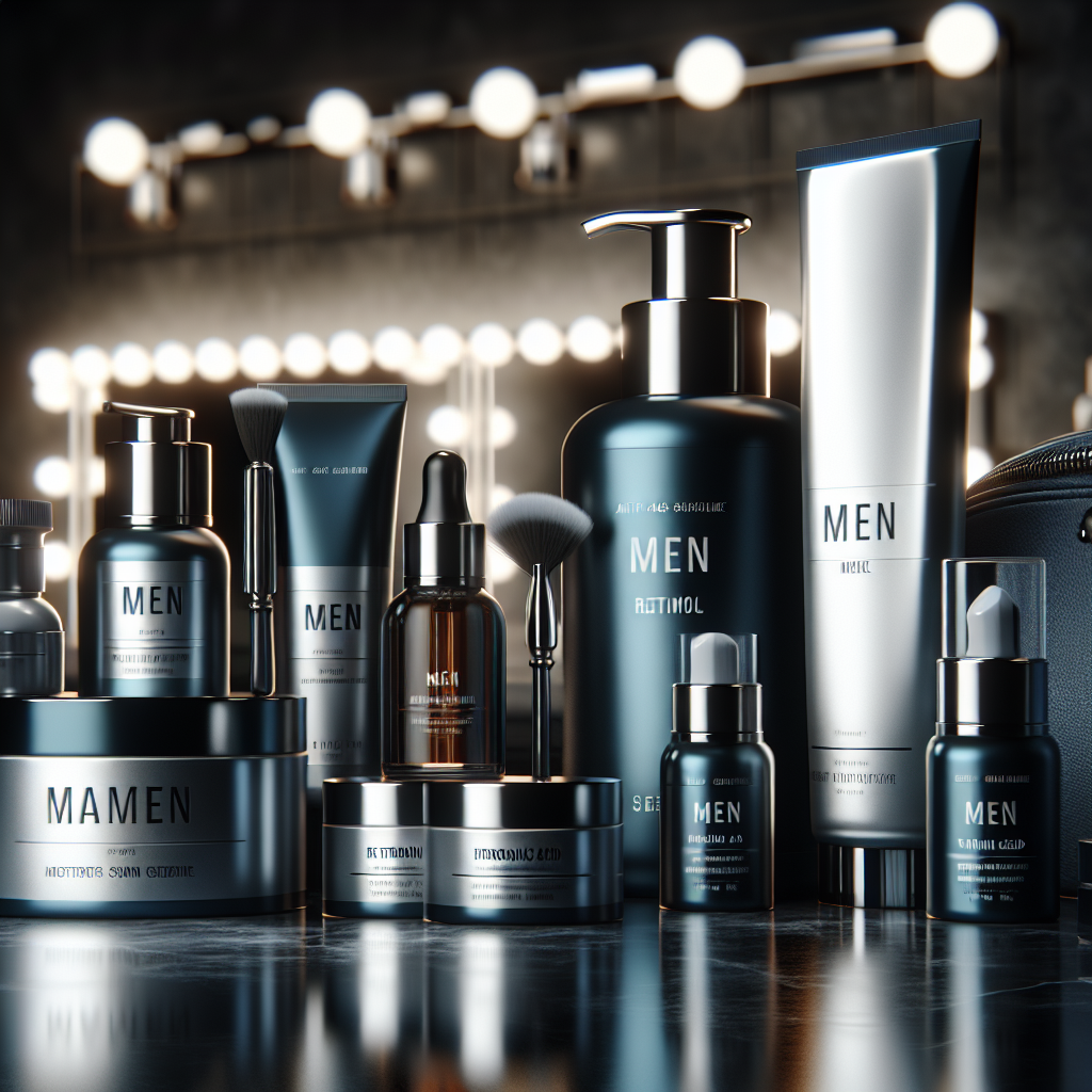 Skincare Anti-Idade para Homens Skincare Anti-Idade para Homens