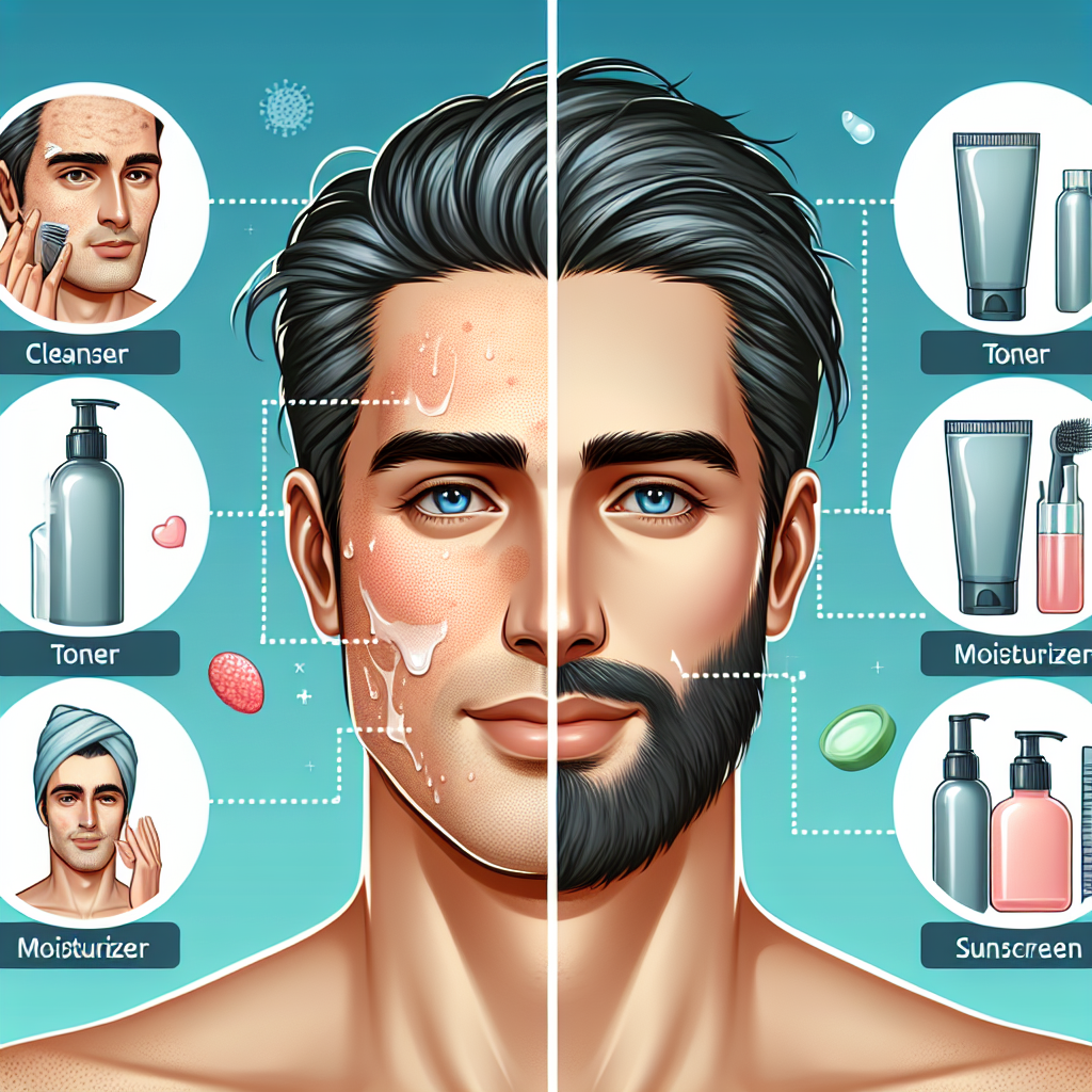 Benefícios da Rotina de Skincare para Homens
