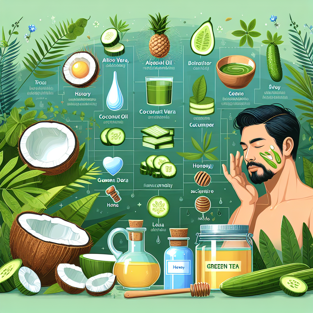 Melhores Ingredientes Naturais para a Pele Masculina Melhores Ingredientes Naturais para a Pele Masculina
