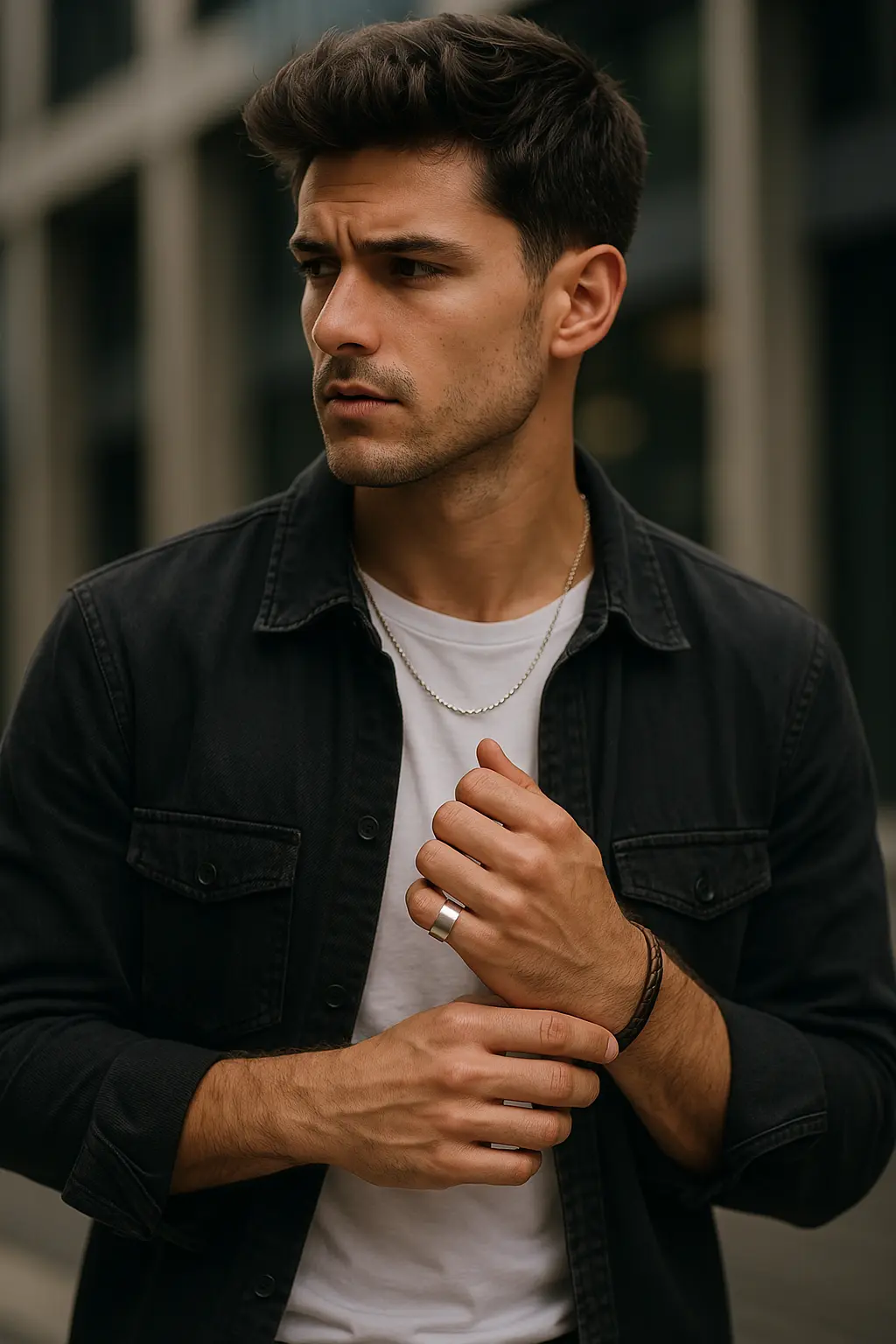 Acessórios para homem da Ruben Roque jewels